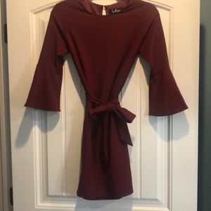 Lulus Burgundy Dress